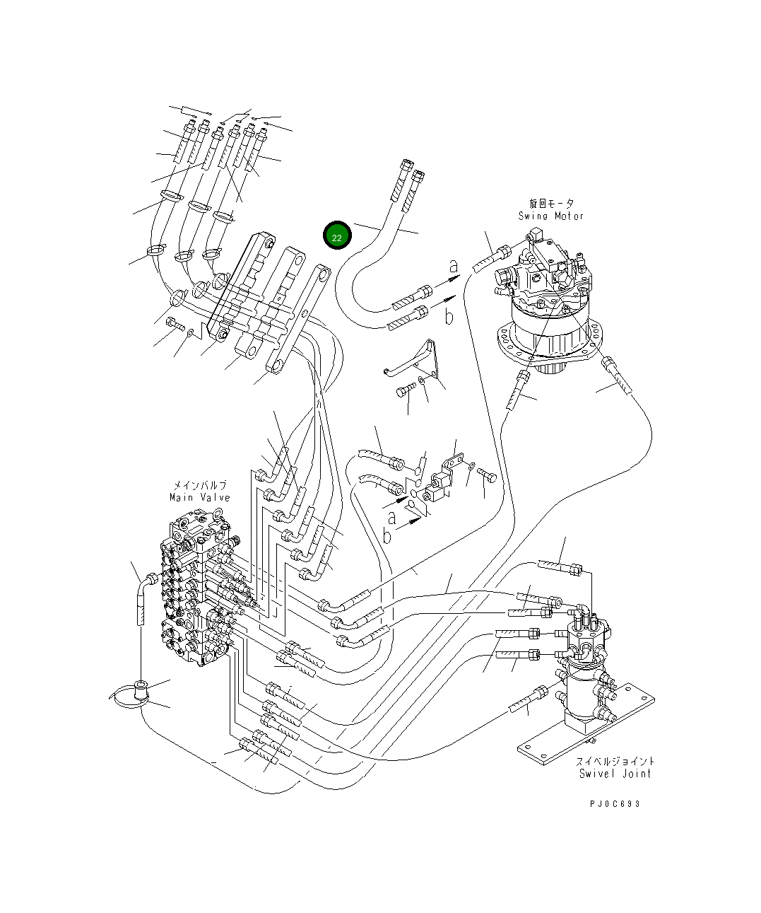 Шланг 20U-62-42910 Komatsu