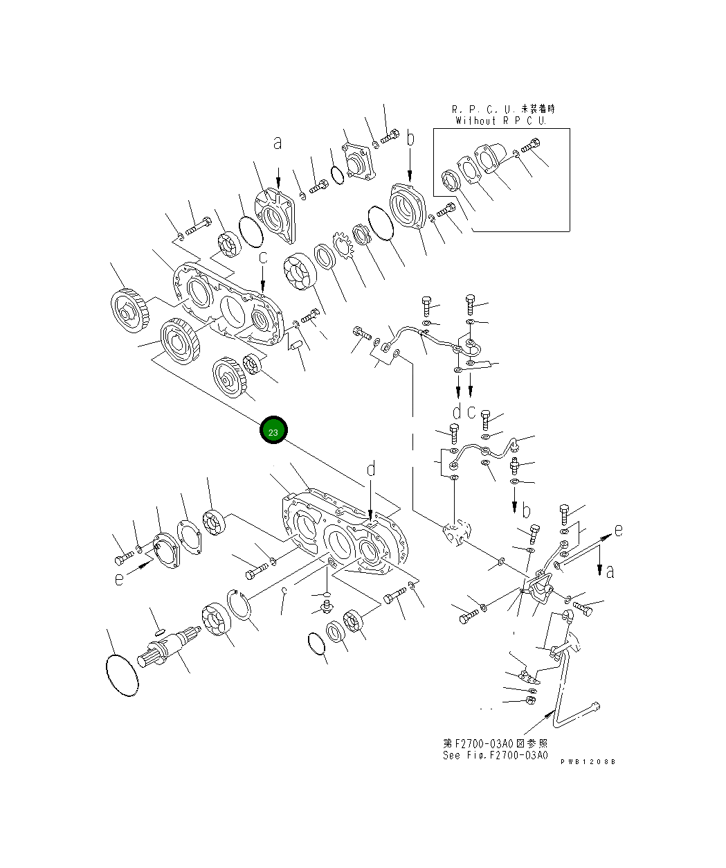Шестерня 154-38-25150 Komatsu