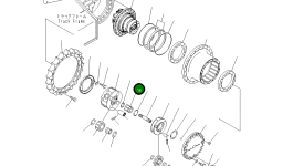 Шестерня 20Y-27-41120 Komatsu