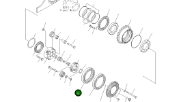 Шестерня 208-27-52150 Komatsu