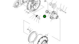 Шестерня 154-27-72240 Komatsu