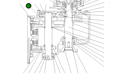 Шестерня DC77G2009000 Komatsu