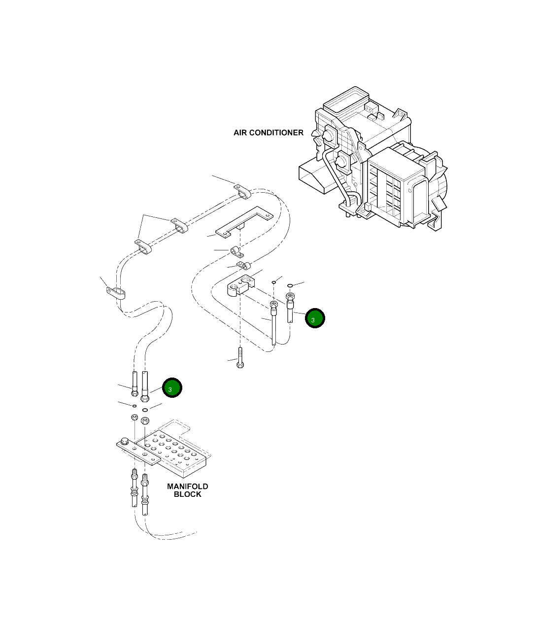Шланг 207-979-A621 Komatsu