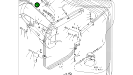 Шланг 20T-62-84130 Komatsu