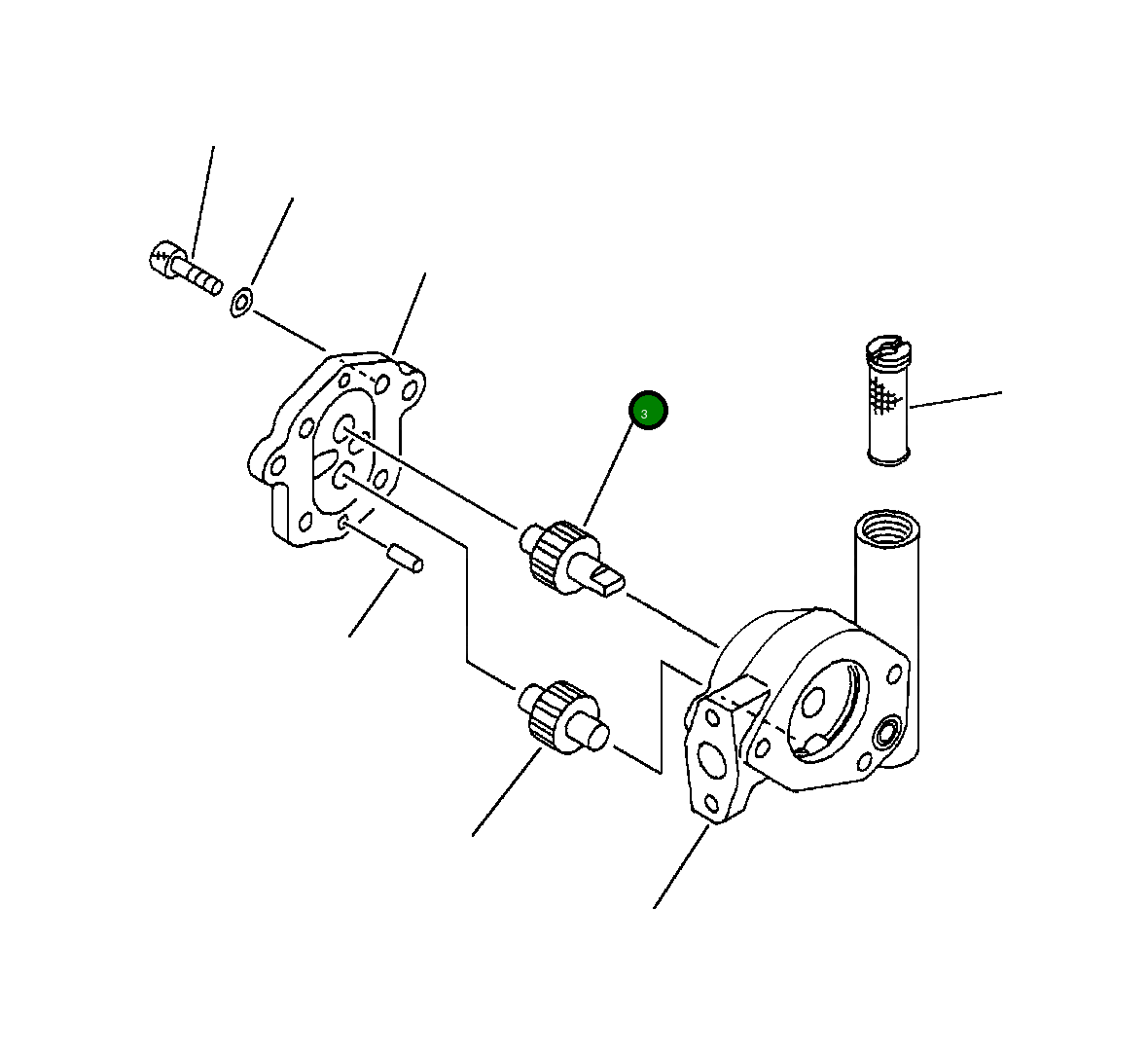 Шестерня 704-28-24610 Komatsu