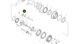 Шестерня 208-27-52140 Komatsu