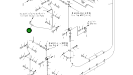 Шланг 07623-10415 Komatsu