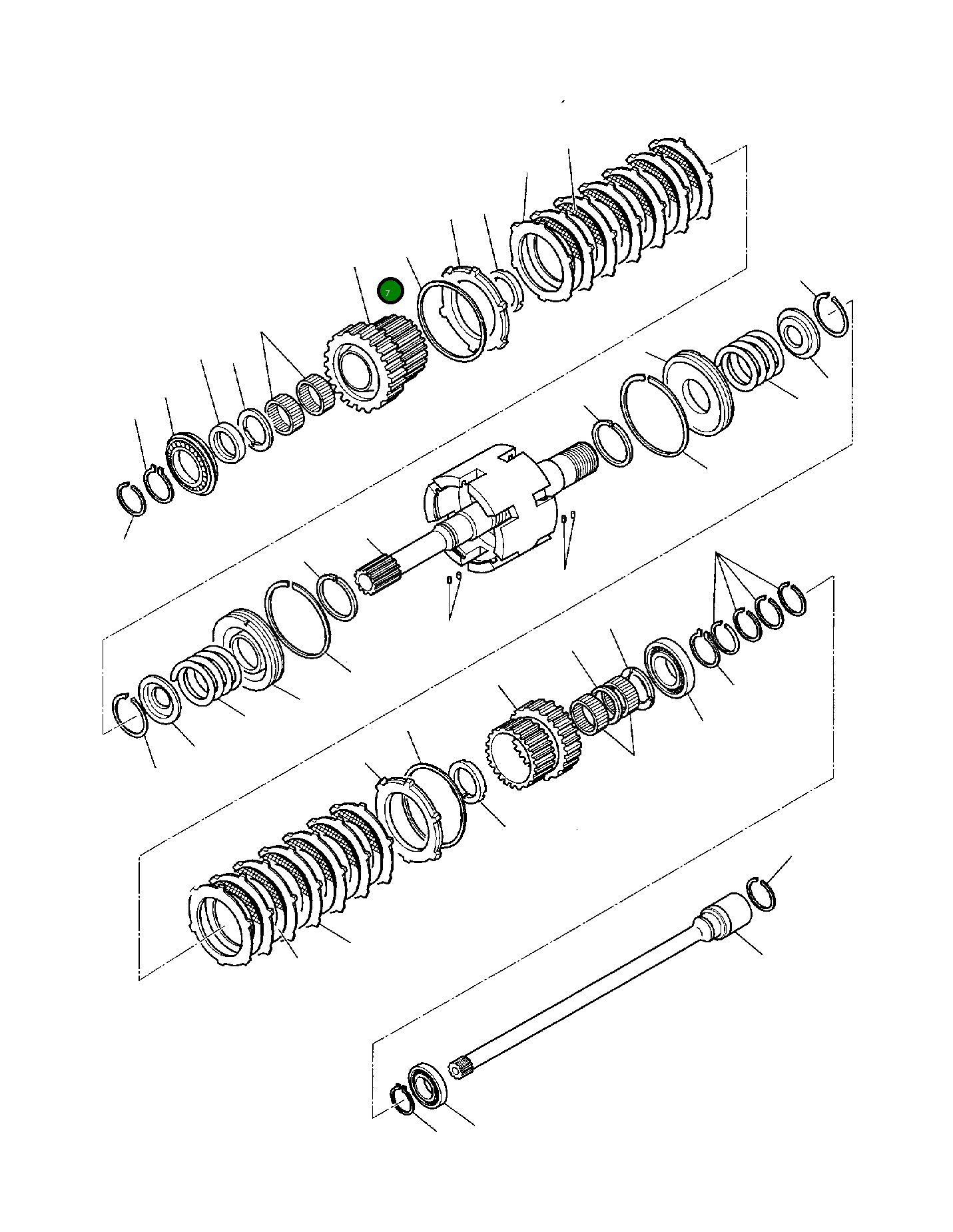 Шестерня CA0133824 Komatsu