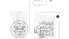 Шестерня YM172423-73400 Komatsu