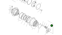 Шестерня FUFZD8272106 Komatsu