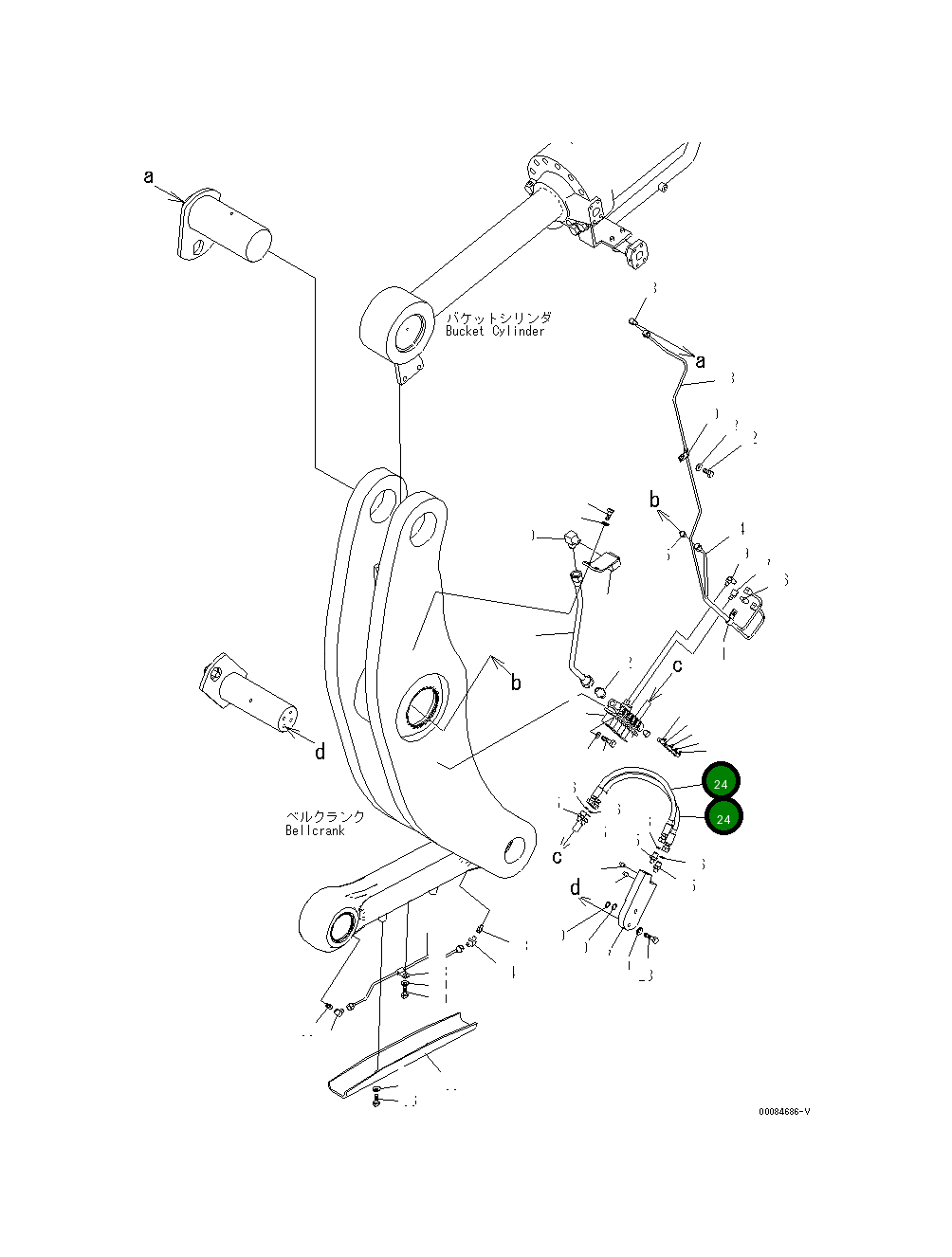 Шланг 02753-202A4 Komatsu