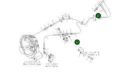 Шланг 104-40-58550 Komatsu