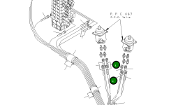Шланг 20P-62-84190 Komatsu