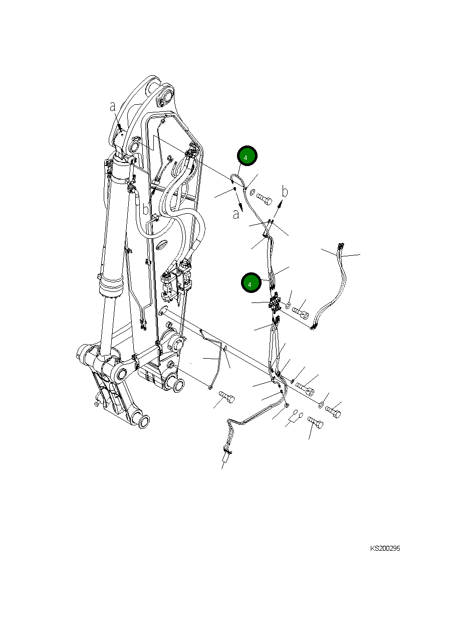 Шланг 208-70-K3251 Komatsu