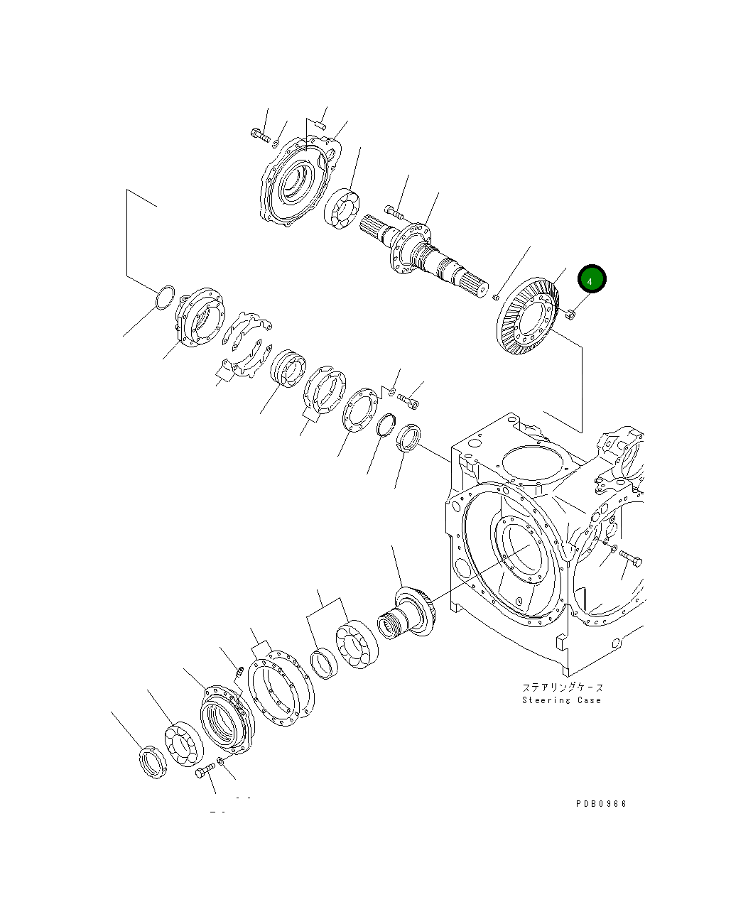 Шестерня 17A-22-15811 Komatsu