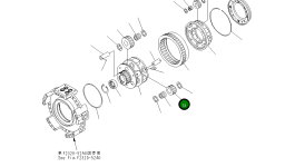 Шестерня 154-15-62441 Komatsu