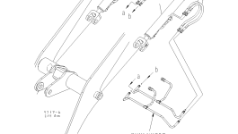 Шланг 02753-005A9 Komatsu
