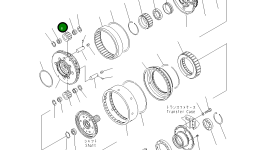Шестерня 17A-15-12470 Komatsu