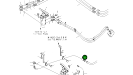 Шланг 02755-00412 Komatsu