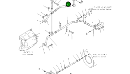Шланг 07102-21406 Komatsu