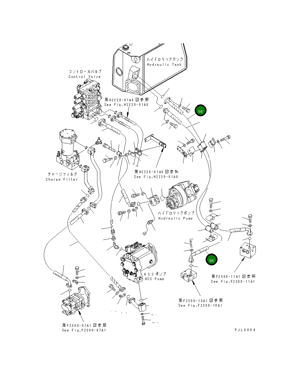 Шланг 17A-49-18870 Komatsu