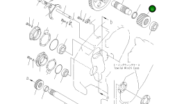 Шестерня 134-960-1770 Komatsu