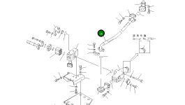 Шланг 07088-012A6 Komatsu