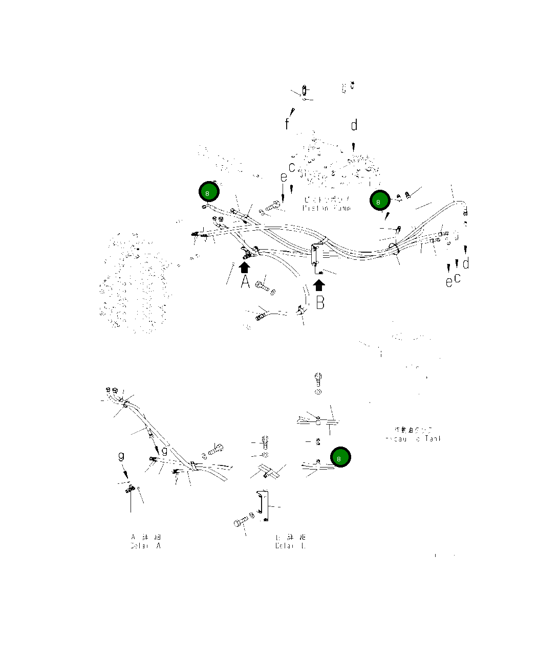 Шланг 208-62-21141 Komatsu