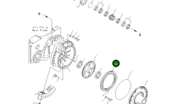 Шестерня 17A-27-11221 Komatsu