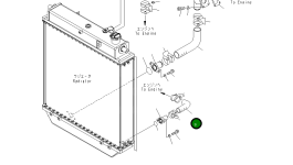 Шланг 154-03-71280 Komatsu