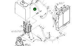 Шланг 20Y-62-51251 Komatsu