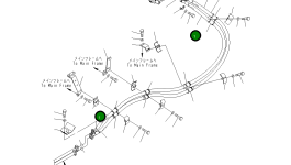 Шланг 154-61-78460 Komatsu
