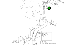 Шланг 07102-21223 Komatsu