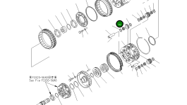 Шестерня 569-15-32421 Komatsu