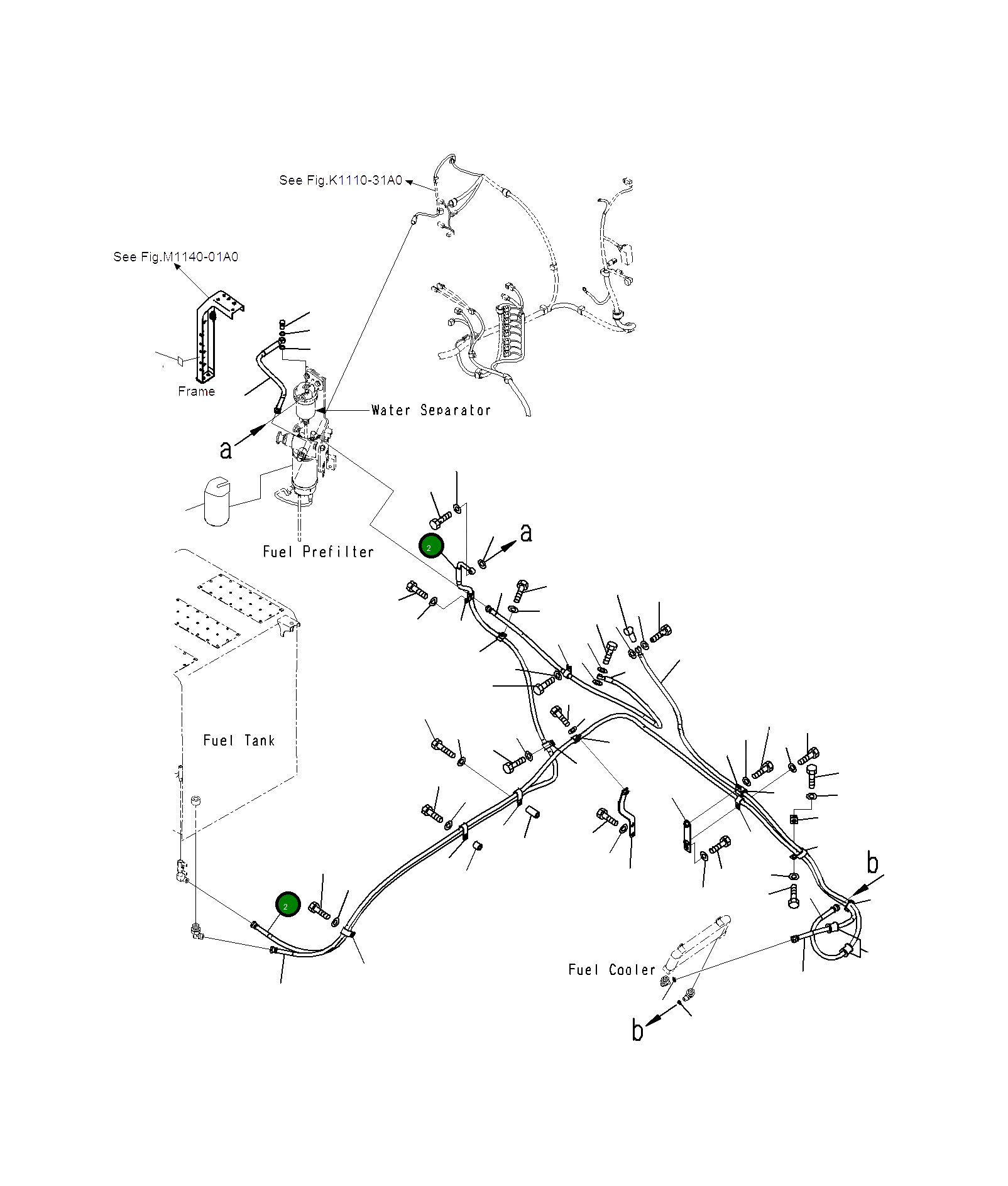 Шланг 20Y-04-41530 Komatsu
