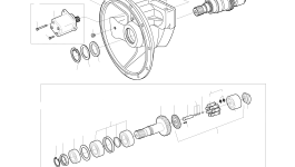 Шестерня 02036543 Komatsu