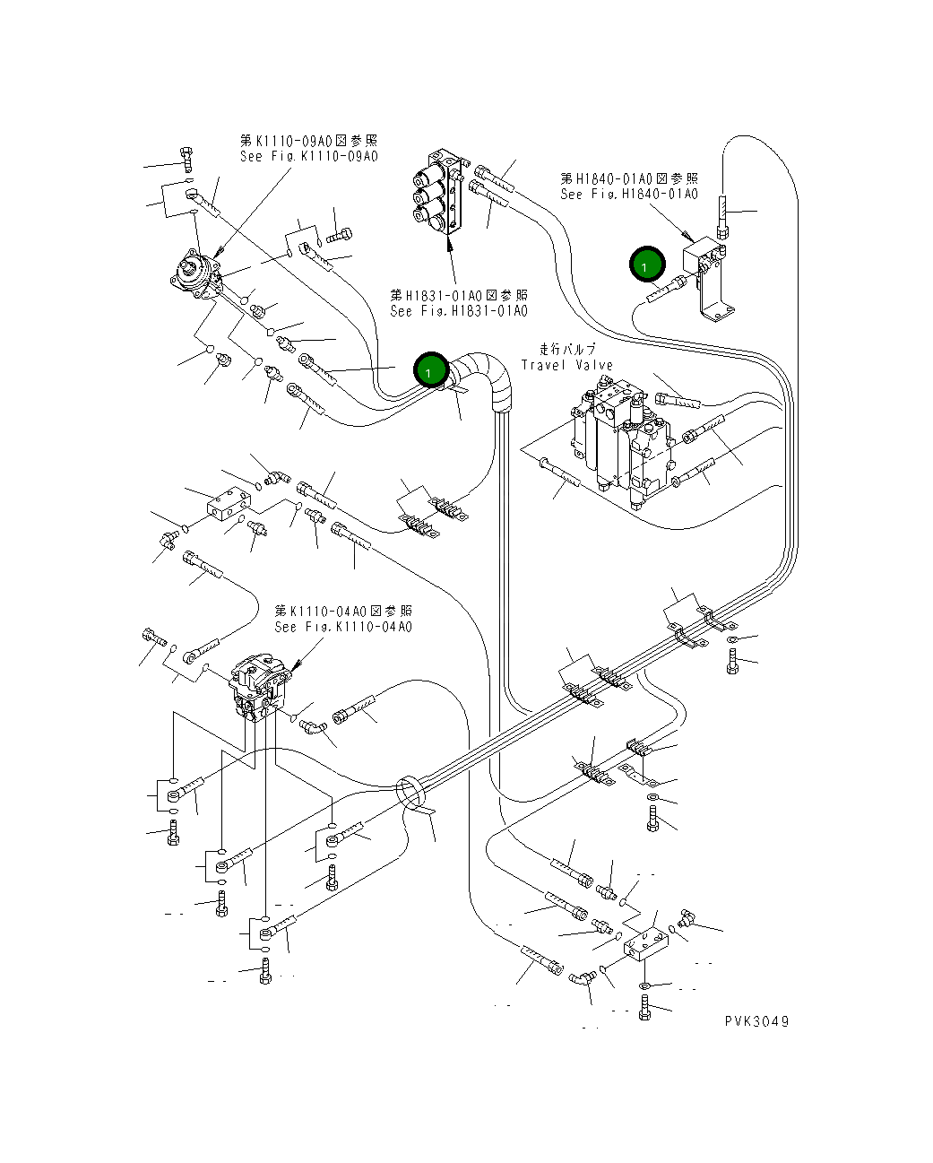 Шланг 201-62-66690 Komatsu