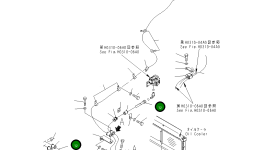Шланг 14X-Z16-7670 Komatsu