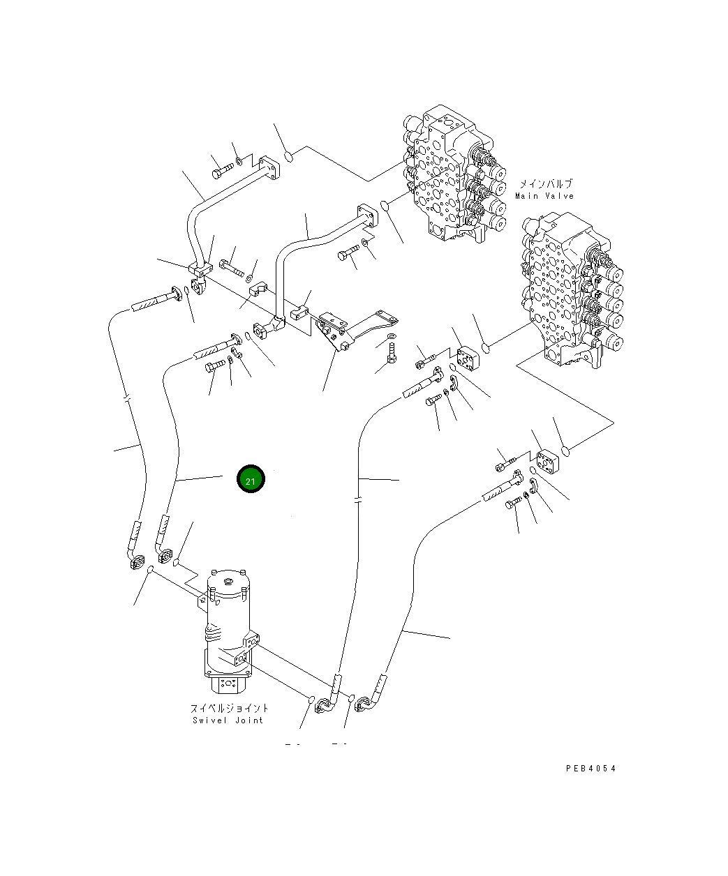 Шланг 209-62-79450 Komatsu