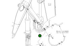 Шланг 07083-02023 Komatsu