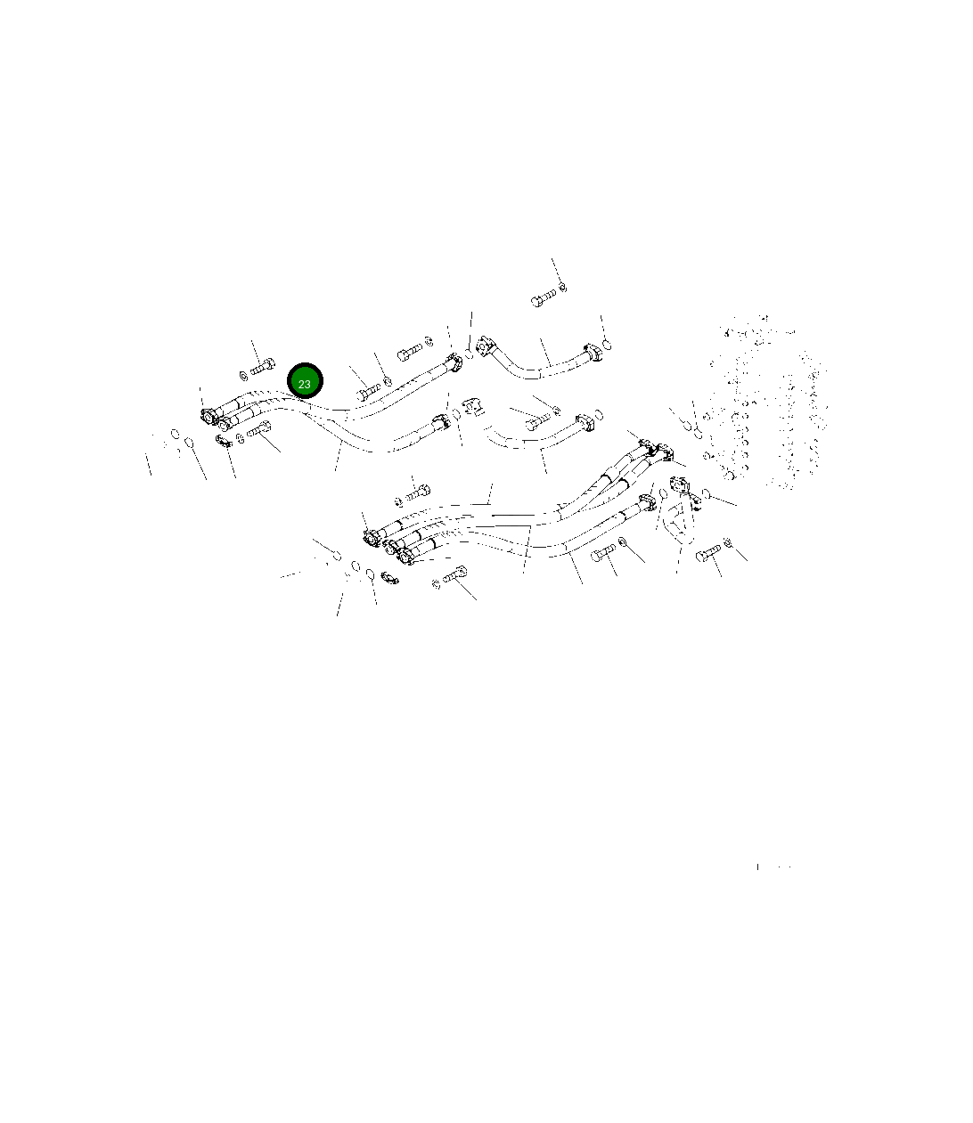Шланг 208-62-41671 Komatsu