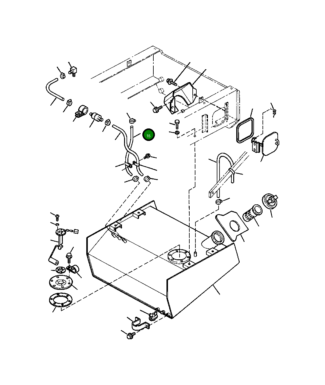 Шланг 07270-20876 Komatsu