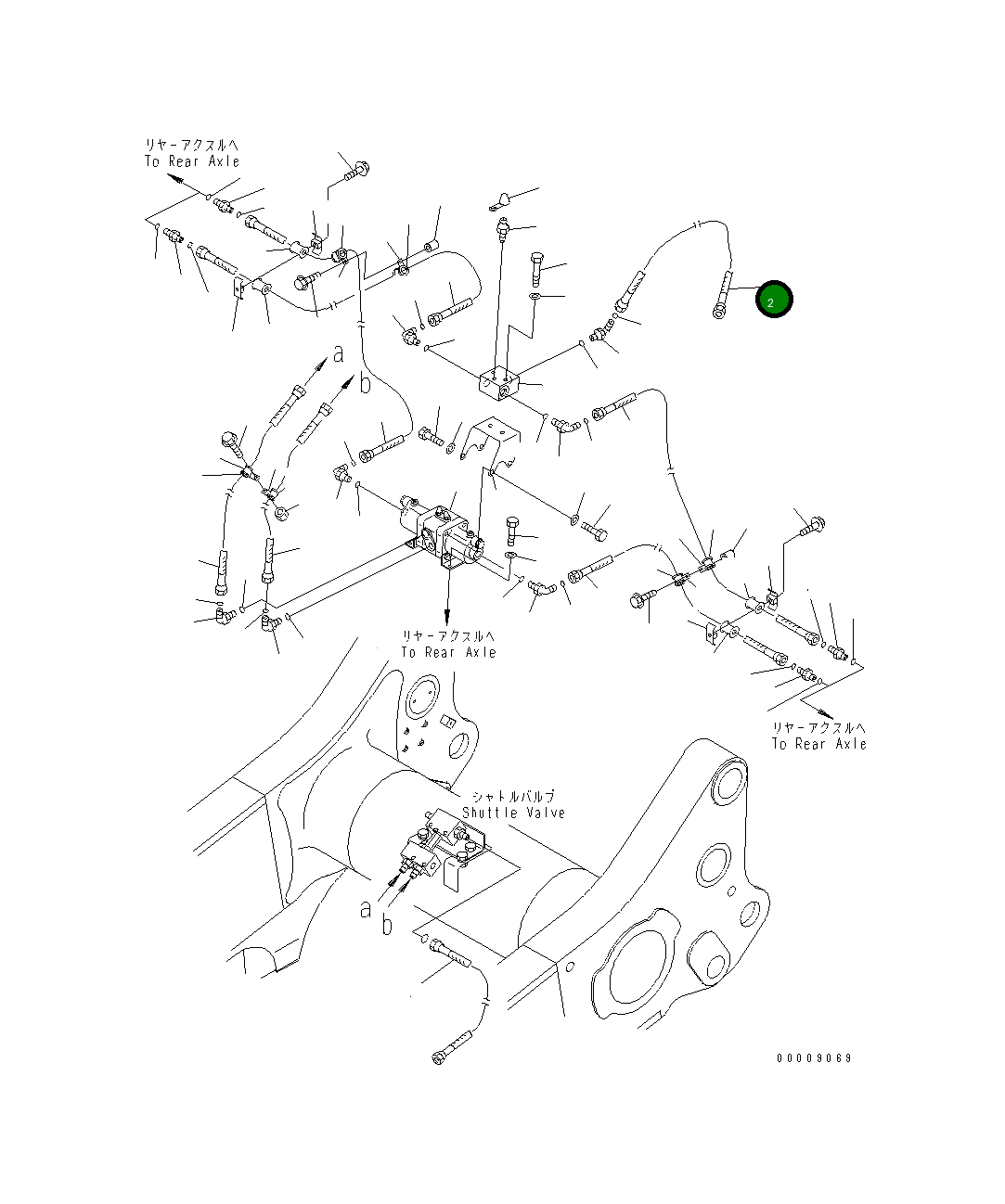 Шланг 02765-00507 Komatsu