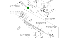 Шланг 07627-40221 Komatsu