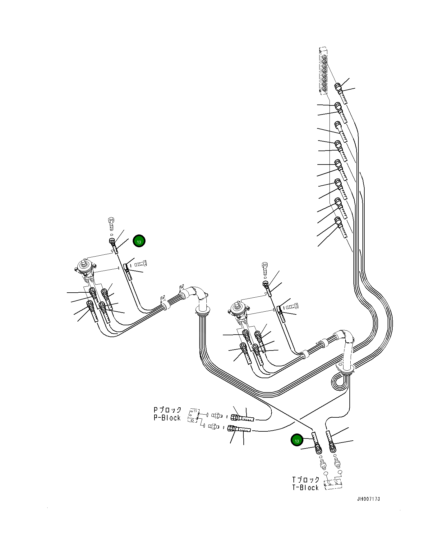 Шланг 2086272870 Komatsu