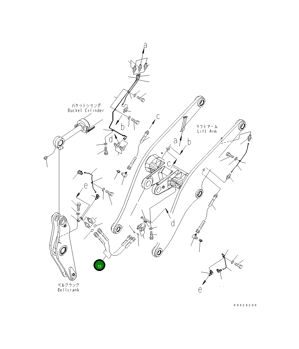 Шланг 02753-00206 Komatsu