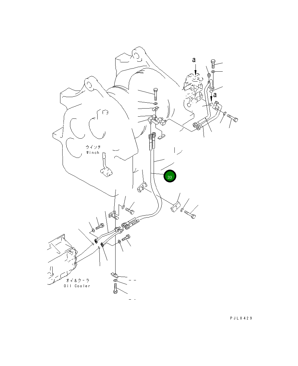 Шланг 07102-31220 Komatsu