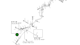 Шланг 195-911-7550 Komatsu