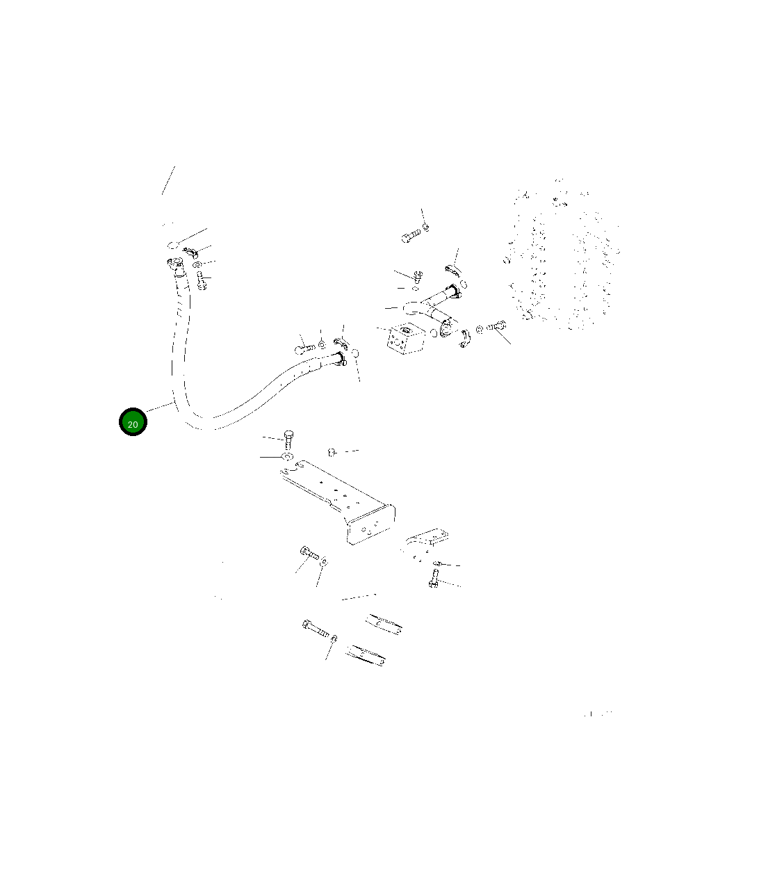 Шланг 206-62-32141 Komatsu