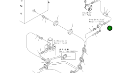 Шланг 20E-62-K8110 Komatsu